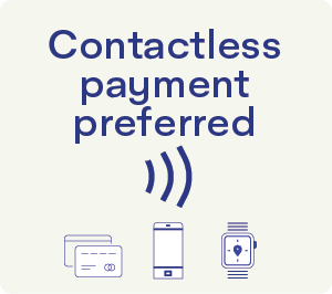Contactless payment preferred