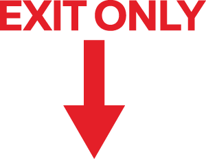 Exit only